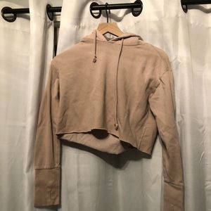 Cropped hoodie